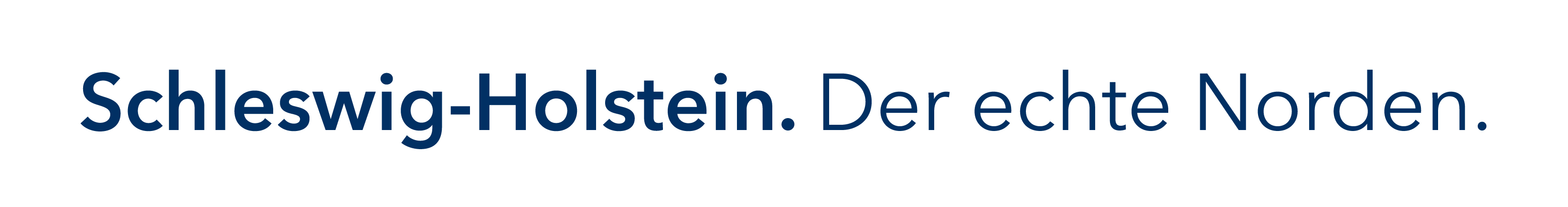sh claim de Logo einzeilig
