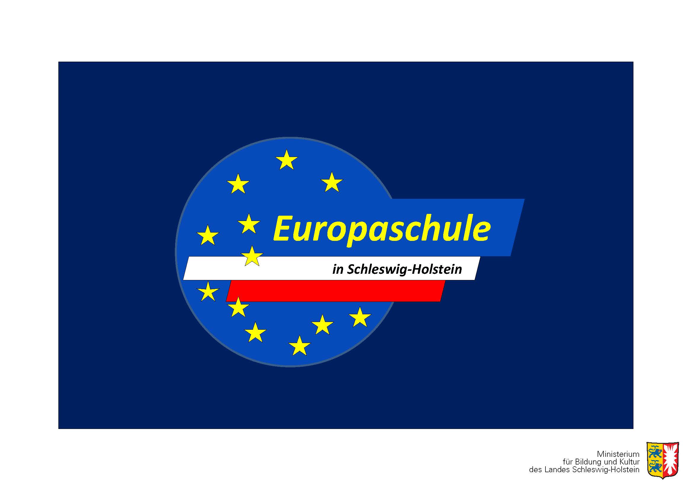 Europaschulen Schild