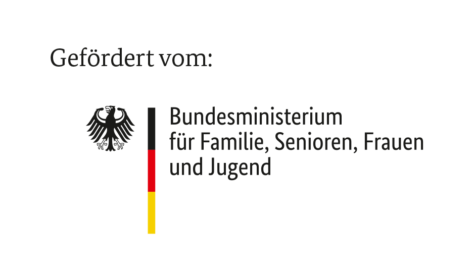 Logo BMFSFJ gefoerdert vom Bindreministerium